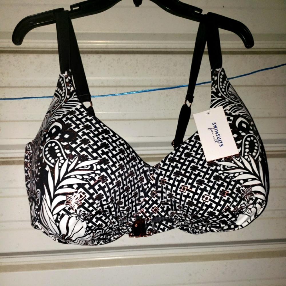 46G Women's Bra Size Swimsuit Bikini underwire top New swimsuits for all